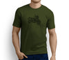 Kawasaki Z900RS 2018 Premium Motorcycle Art Men’s T-Shirt