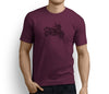 Kawasaki Z900RS 2018 Premium Motorcycle Art Men’s T-Shirt