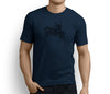 Kawasaki Z900RS 2018 Premium Motorcycle Art Men’s T-Shirt