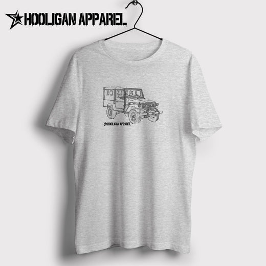 Toyota FJ40 Land Cruiser Classic 1981 Inspired Car Art Men’s T-Shirt