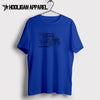 Toyota FJ40 Land Cruiser Classic 1981 Inspired Car Art Men’s T-Shirt
