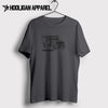 Toyota FJ40 Land Cruiser Classic 1981 Inspired Car Art Men’s T-Shirt