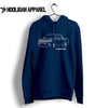 Toyota Hilux Double Cab 2018 Inspired Car Art Men’s Hoodie