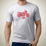 HA Truimph Street Twin 2019 Motorcycle Art - T-Shirt
