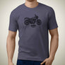 HA Truimph Street Twin 2019 Motorcycle Art - T-Shirt