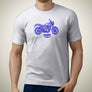 HA Truimph Street Twin 2019 Motorcycle Art - T-Shirt