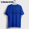 Vespa GTS300 2008 Inspired Moped Art Men’s T-Shirt