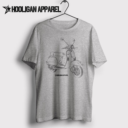 Vespa PX125cc 2011 Inspired Moped Art Men’s T-Shirt