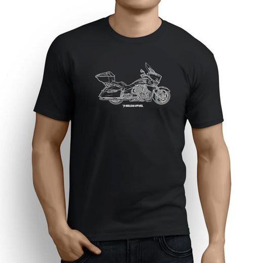Victory Cross Country Tour Premium Motorcycle Art Men’s T-Shirt