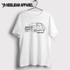 Volkswagen Amarok D Cab Pick Up 4x4 Inspired Car Art Men’s T-Shirt