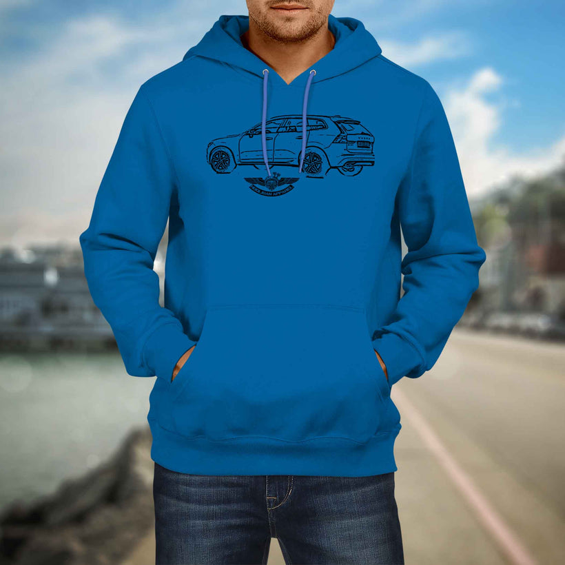 Volvo Xc60 Hybird 2018 Premium Car Art MenβΓΓ΄s Hoodies Or