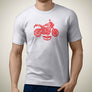 HA Yamaha XSR 900 2019 Motorcycle Art - T-Shirt