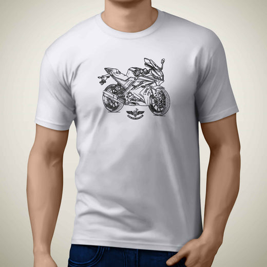 HA Yamaha YZF R125 2019 Motorcycle Art - T-Shirt