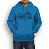 Yamaha FJR1300 2012 Premium Motorcycle Art Men’s Hoodie