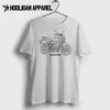 Yamaha MT 07 2018 Premium Motorcycle Art Men’s T-Shirt