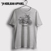 Yamaha MT 09 SP 2018 Premium Motorcycle Art Men’s T-Shirt