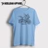 Yamaha Tracer 900 GT 2018 Premium Motorcycle Art Men’s T-Shirt