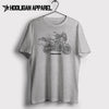 Yamaha XT1200ZE Super Tenere 2018 Premium Motorcycle Art Men’s T-Shirt