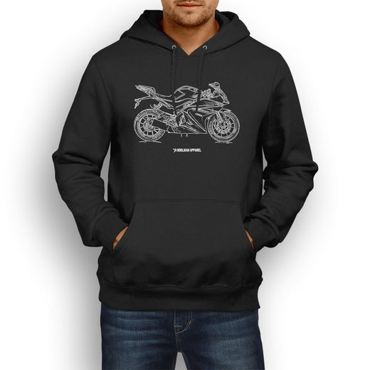 Yamaha YZF-R125 2016 Premium Motorcycle Art Men’s Hoodie