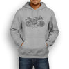 Yamaha YZF-R1 2014 Premium Motorcycle Art Men’s Hoodie