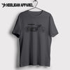 Young Choppers & Hot Rods Premium Motorcycle Art Men’s T-Shirt