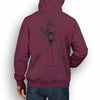 MARVEL / DC INSPIRED FAN ART EVANGELINE WITH A SWORD DESIGN HOODIE