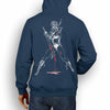 MARVEL / DC INSPIRED FAN ART EVANGELINE WITH A SWORD DESIGN HOODIE