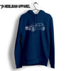 jaguar E Pace 2018 Inspired Car Art Men’s Hoodie