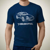 Porsche 928 Inspired Car Art Men's T-Shirt,Hooligan Apparel