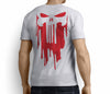 MARVEL / DC INSPIRED FAN ART PUNISHER RED  DESIGN T-SHIRT