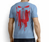 MARVEL / DC INSPIRED FAN ART PUNISHER RED  DESIGN T-SHIRT