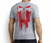 MARVEL / DC INSPIRED FAN ART PUNISHER RED  DESIGN T-SHIRT