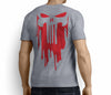 MARVEL / DC INSPIRED FAN ART PUNISHER RED  DESIGN T-SHIRT
