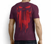 MARVEL / DC INSPIRED FAN ART PUNISHER RED  DESIGN T-SHIRT