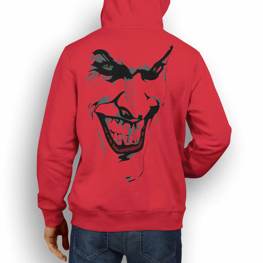 MARVEL / DC INSPIRED FAN ART THE JOKER DESIGN HOODIE