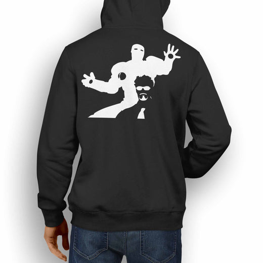 MARVEL / DC INSPIRED FAN ART IRONMAN AND TONY STARK DESIGN HOODIE